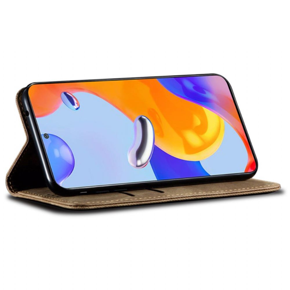 Folio-hoesje Voor Oppo Find X8 Denimstof