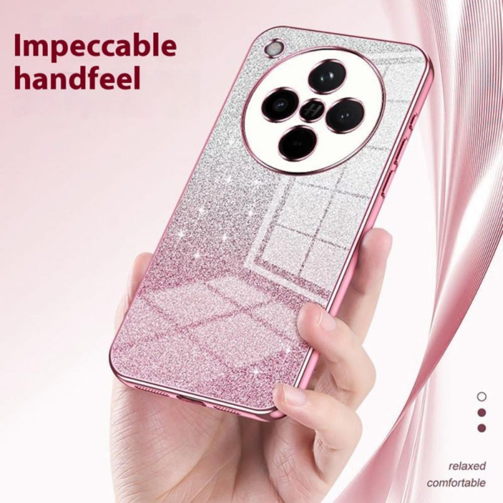 Hoesje Oppo Find X8 Gradiëntglitter