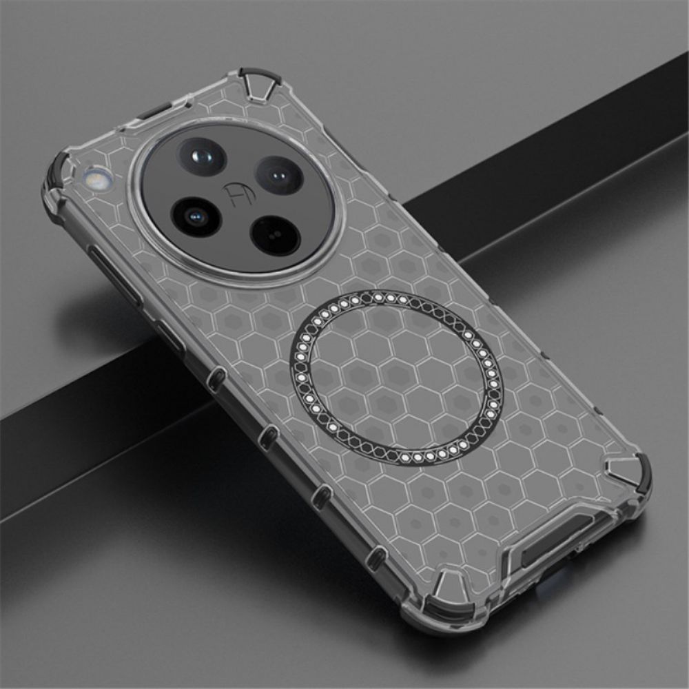 Hoesje Oppo Find X8 Magsafe-compatibel Honingraat