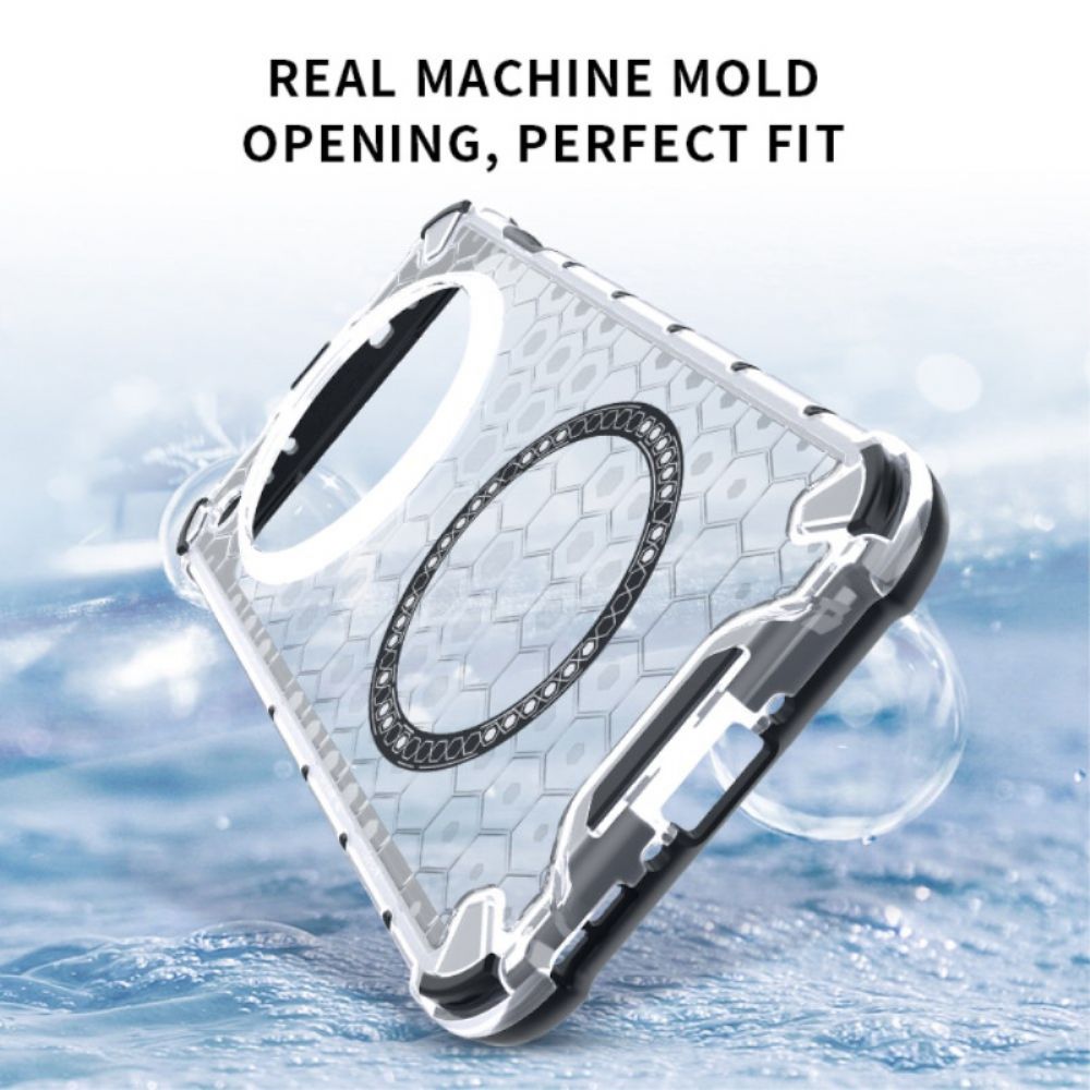 Hoesje Oppo Find X8 Magsafe-compatibel Honingraat