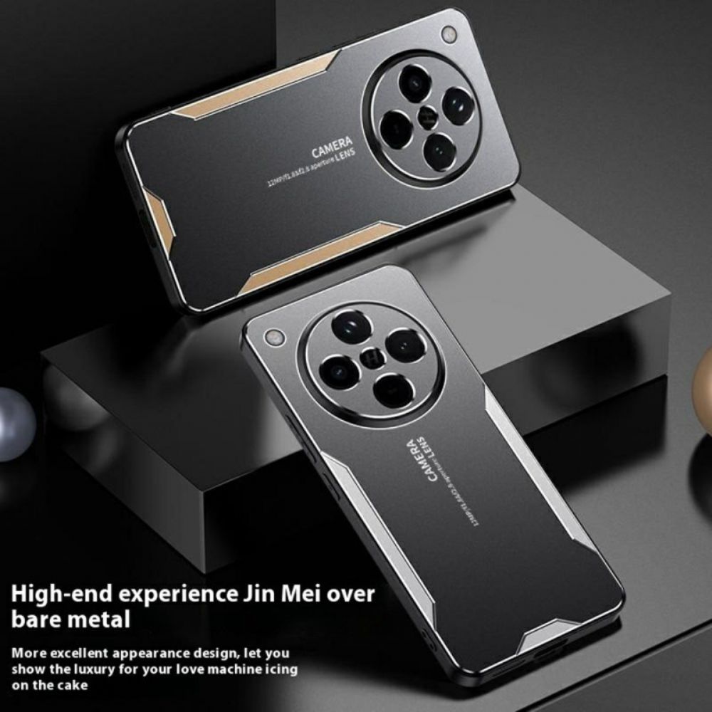 Hoesje Oppo Find X8 Metaaleffect Bescherming Hoesje