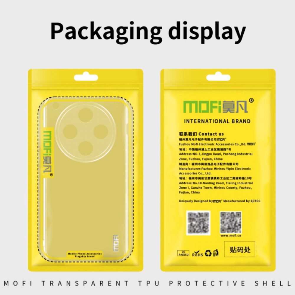 Hoesje Oppo Find X8 Transparant Mofi