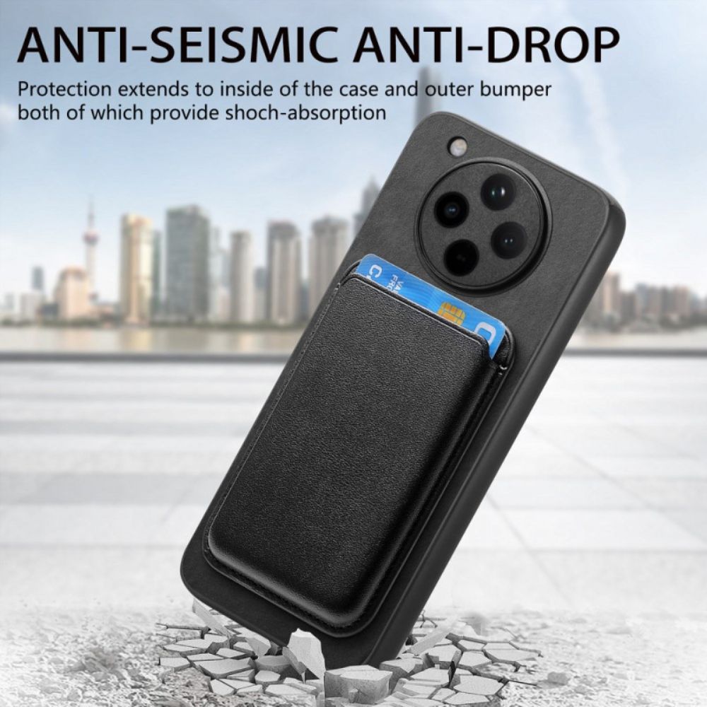 Hoesje Voor Oppo Find X8 Afneembare Magnetische Kaarthouder