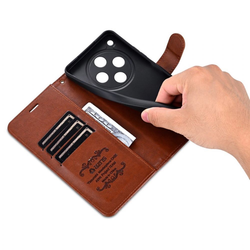 Leren Hoesje Oppo Find X8 Kunstleer Azns Bescherming Hoesje