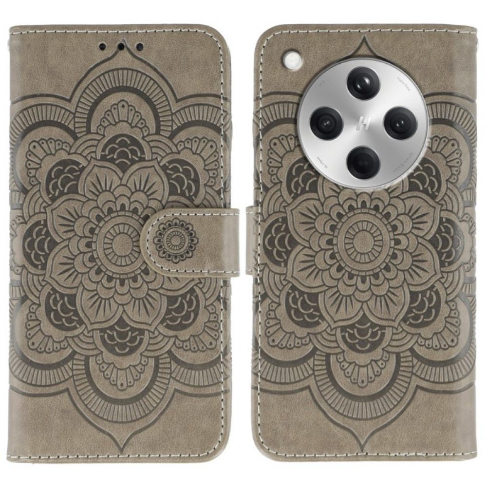 Leren Hoesje Oppo Find X8 Mandala-patroon Bescherming Hoesje