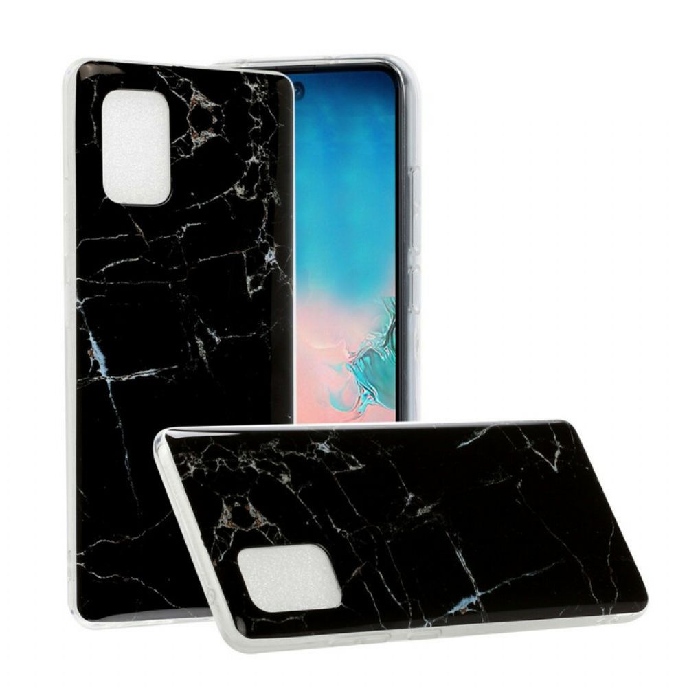 Hoesje voor Samsung Galaxy A51 5G Marmer