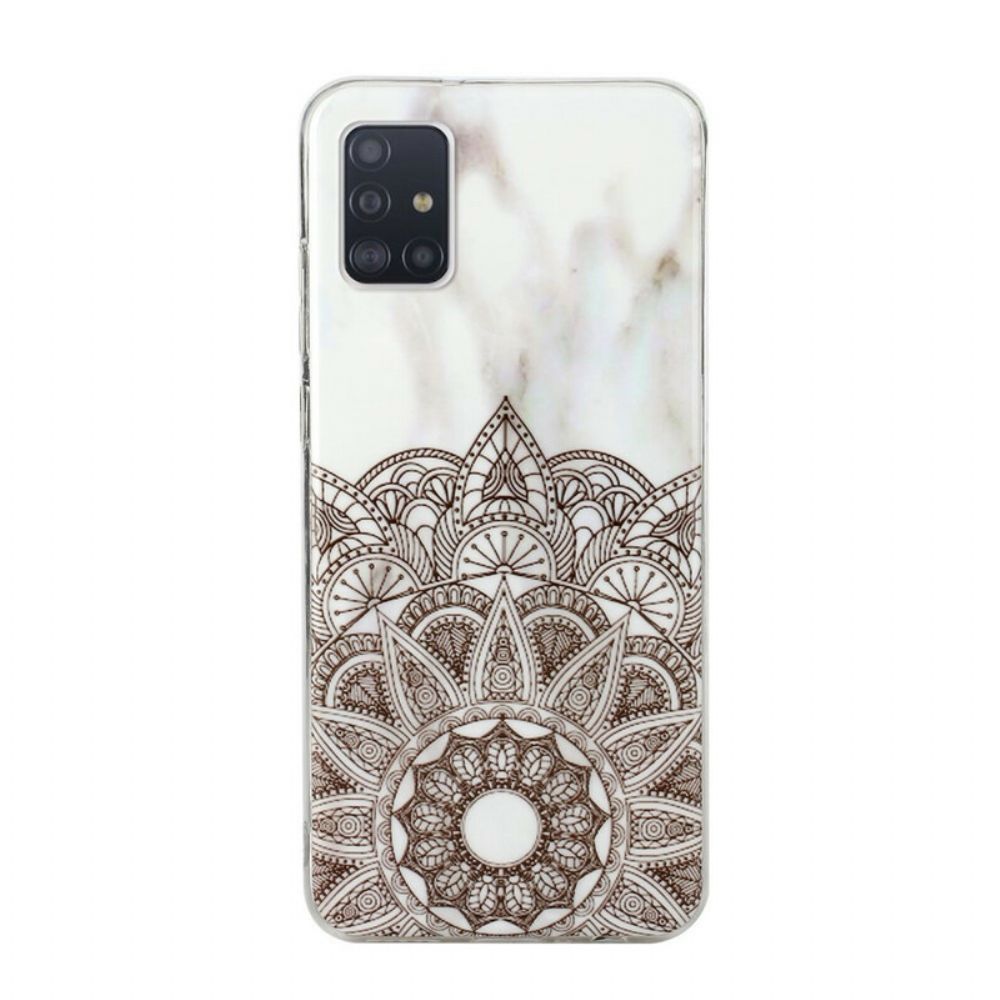Hoesje voor Samsung Galaxy A51 5G Marmeren Mandala