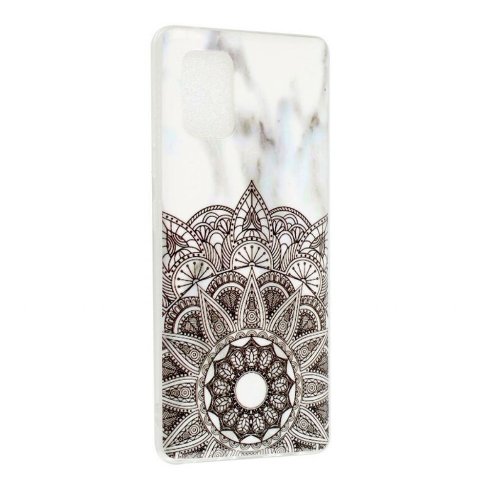 Hoesje voor Samsung Galaxy A51 5G Marmeren Mandala