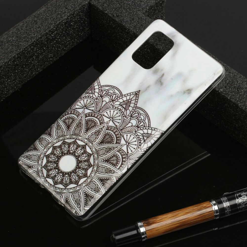 Hoesje voor Samsung Galaxy A51 5G Marmeren Mandala