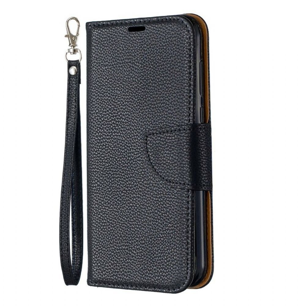 Folio-hoesje voor / Honor 8S Flip Case Litchi Flap Schuin