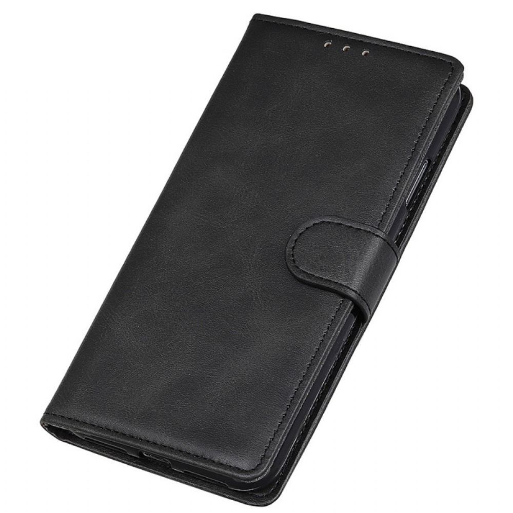 Flip Case voor Oppo Reno 7 Mat Lederen Stijl