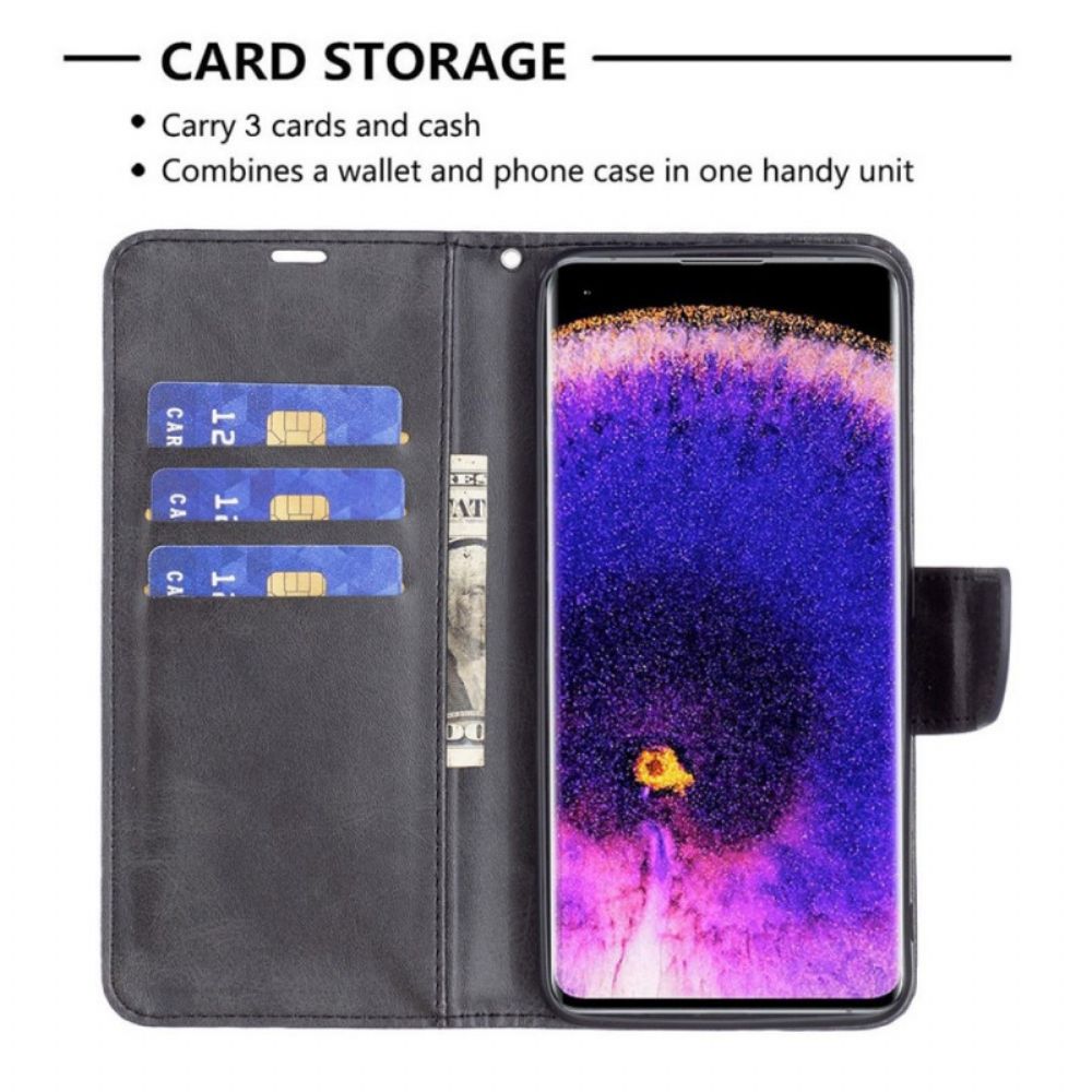 Flip Case voor Oppo Reno 7 Schuine Sluiting