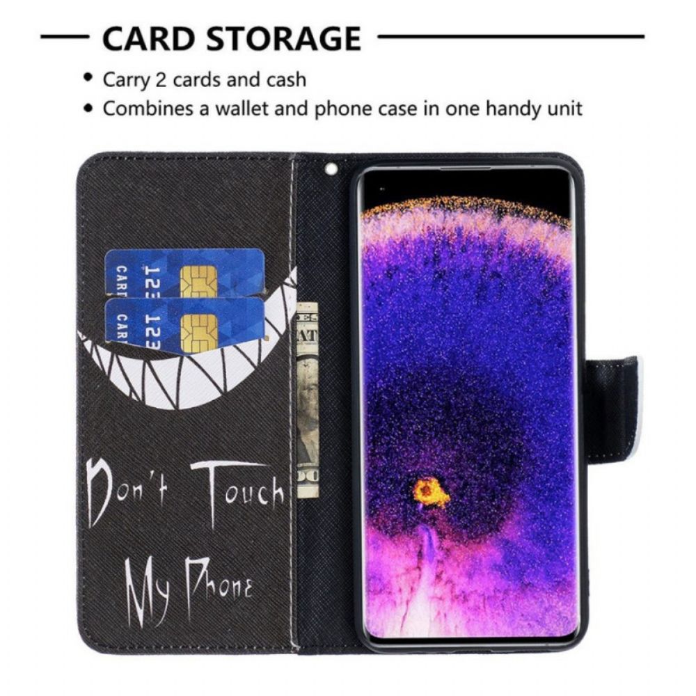 Folio-hoesje voor Oppo Reno 7 Duivelstelefoon
