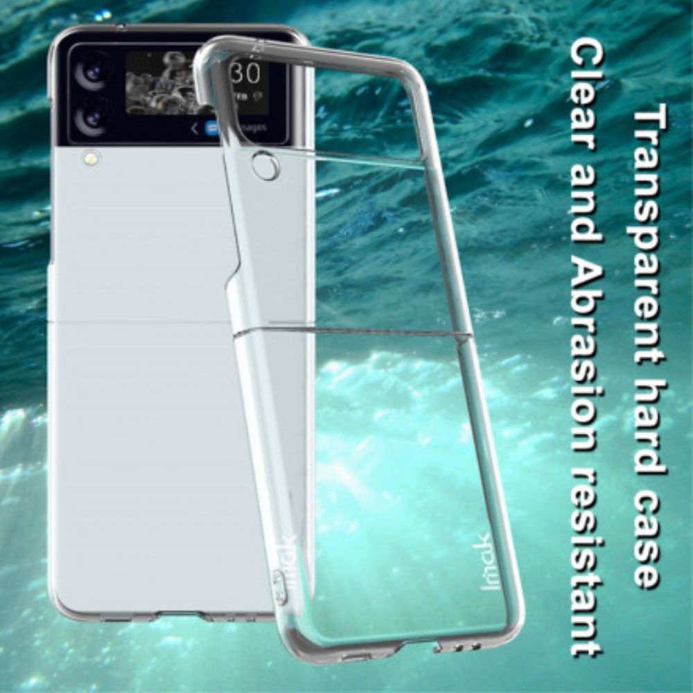 Telefoonhoesje voor Samsung Galaxy Z Flip 3 5G Folio-hoesje Kristal Imak