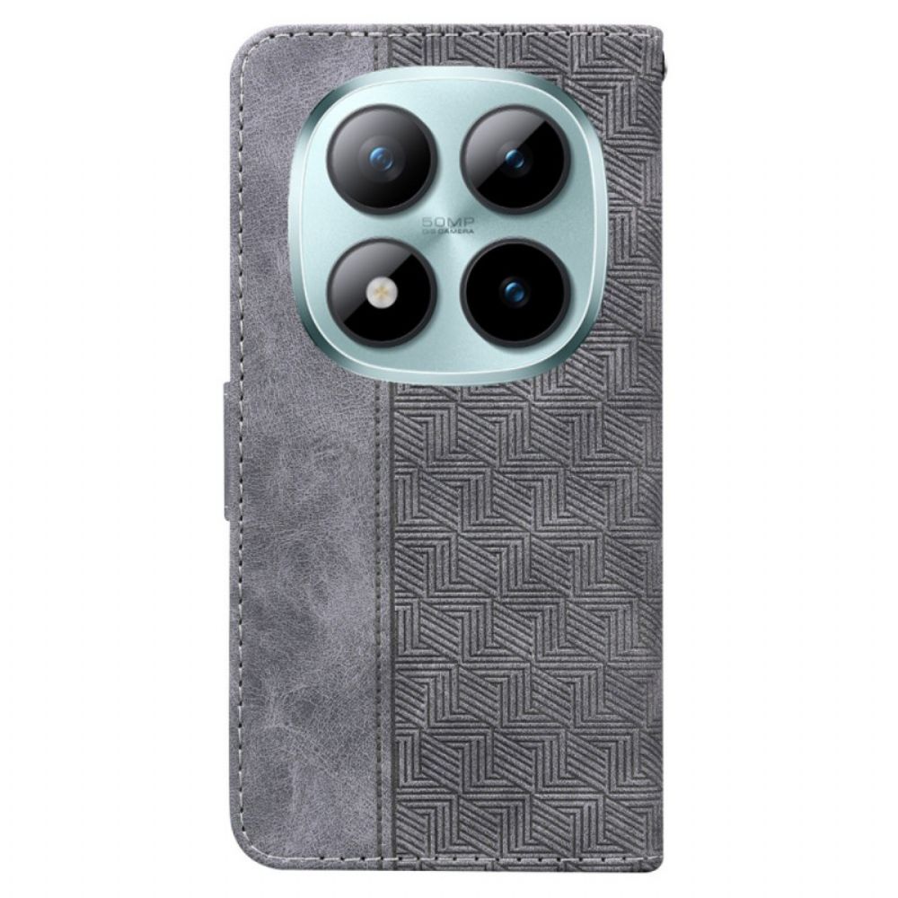 Bescherming Hoesje Xiaomi Redmi Note 15 Pro Plus 5g Geweven Patroon