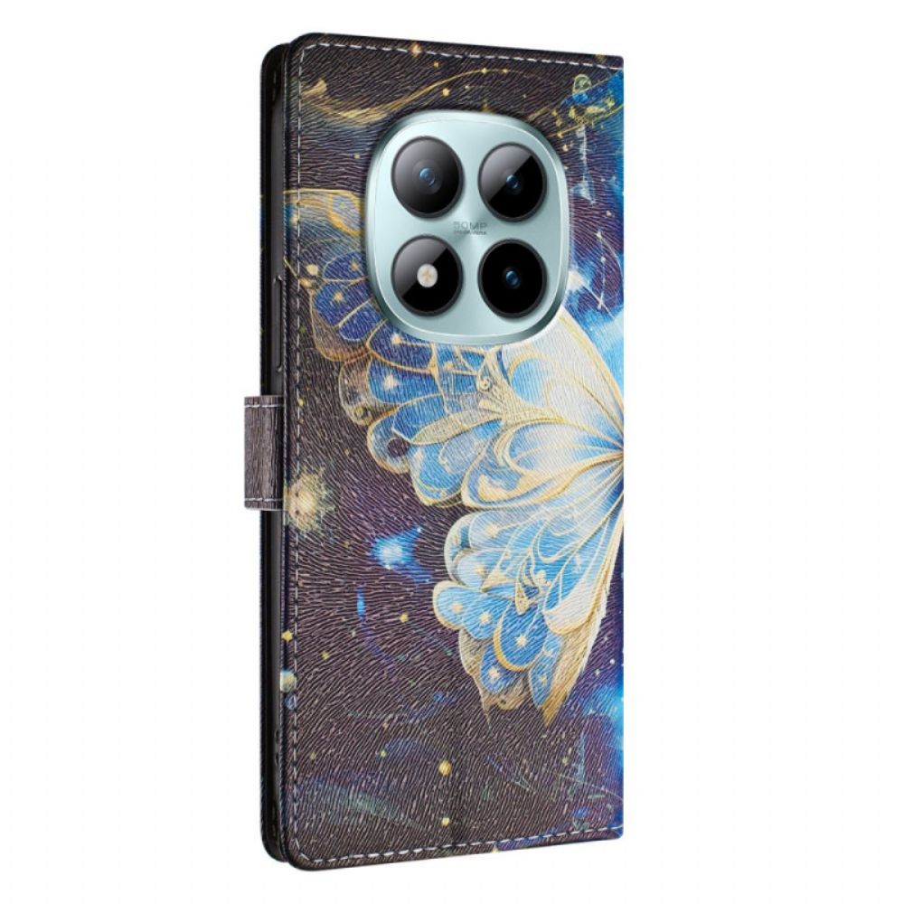 Bescherming Hoesje Xiaomi Redmi Note 15 Pro Plus 5g Grote Vlinder