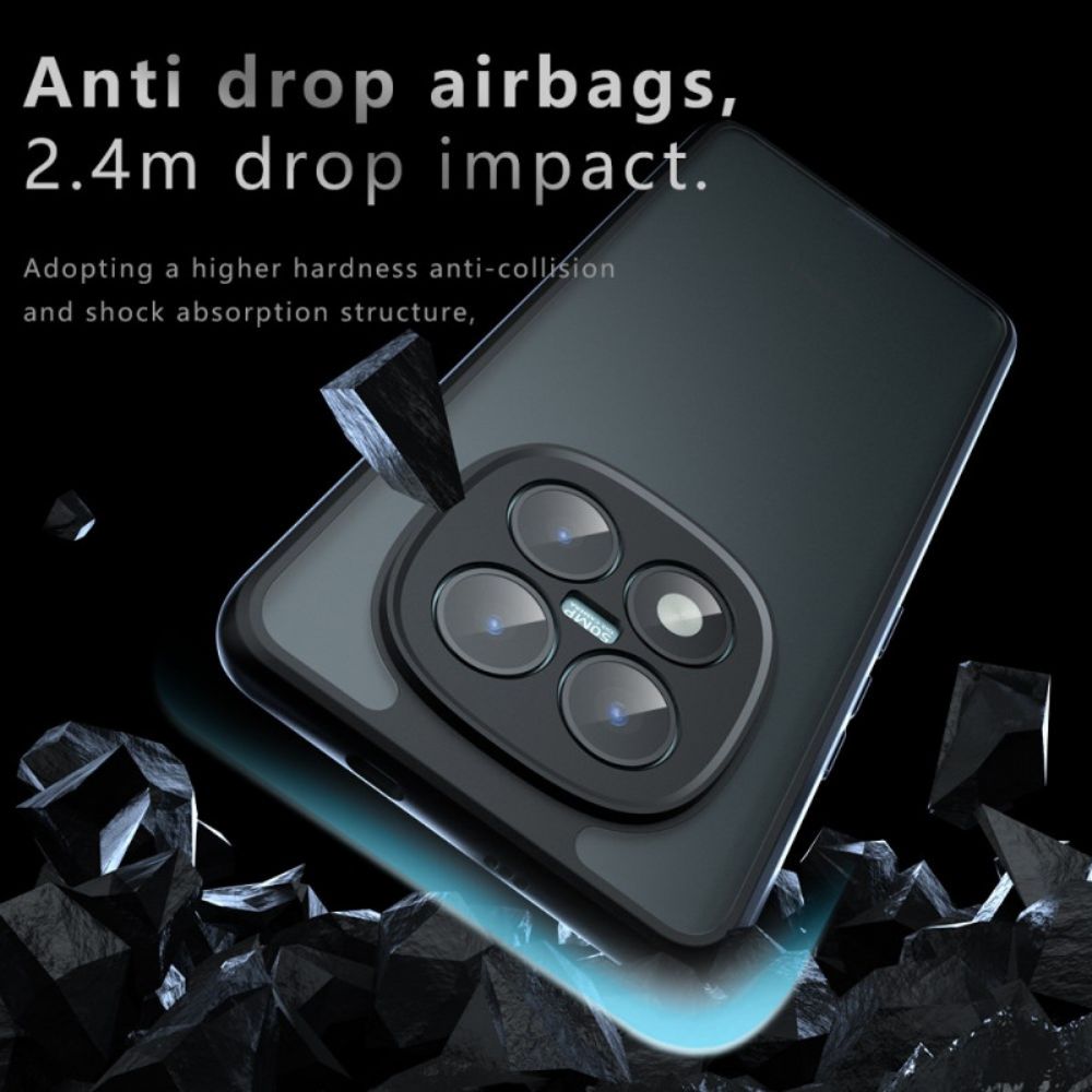 Case Hoesje Xiaomi Redmi Note 15 Pro Plus 5g Telefoonhoesje Anti-vingerafdruk Matte Afwerking