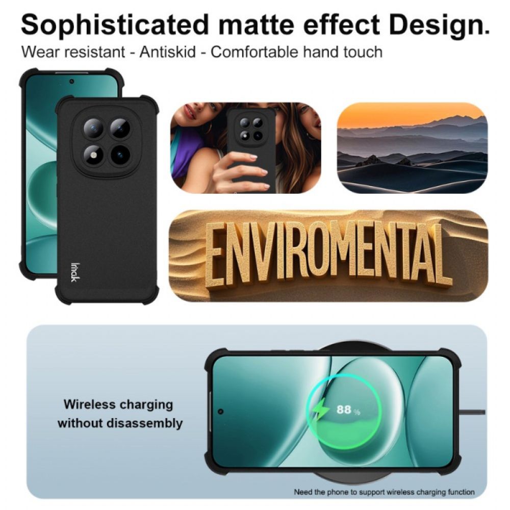 Case Hoesje Xiaomi Redmi Note 15 Pro Plus 5g Telefoonhoesje Imak Transparant