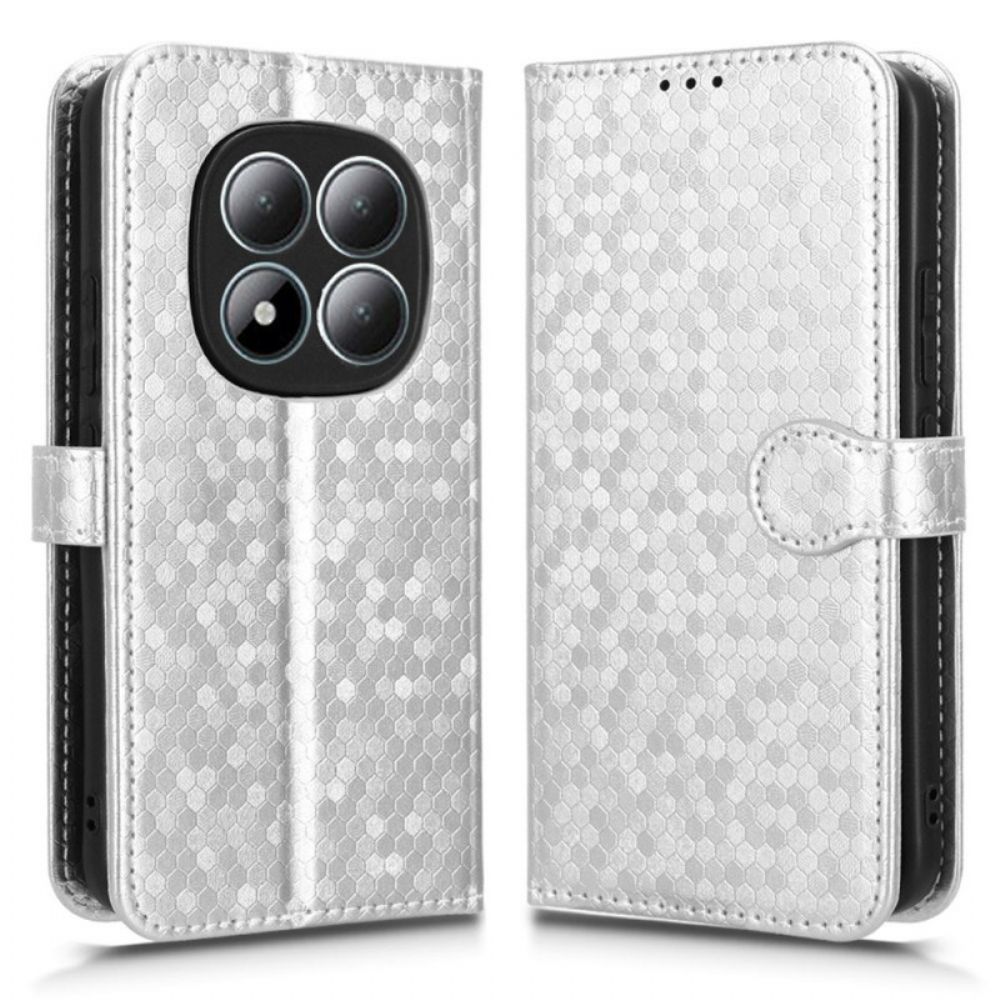 Flip Case Leren Xiaomi Redmi Note 15 Pro Plus 5g Sprankelende Stippen