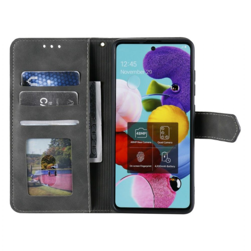 Flip Case Leren Xiaomi Redmi Note 15 Pro Plus 5g Tweekleurige Portemonnee Met Retro Bandje