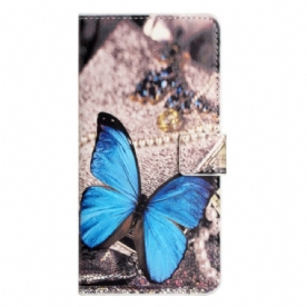 Folio-hoesje Xiaomi Redmi Note 15 Pro Plus 5g Blauwe Vlinder