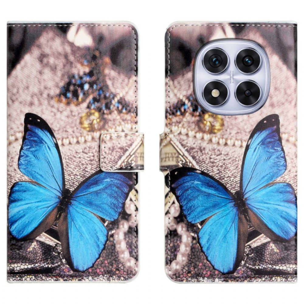 Folio-hoesje Xiaomi Redmi Note 15 Pro Plus 5g Blauwe Vlinder