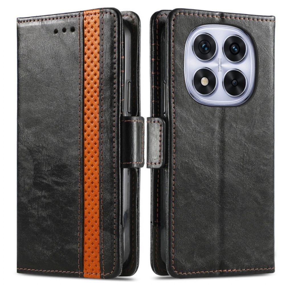 Folio-hoesje Xiaomi Redmi Note 15 Pro Plus 5g Gouden Sluiting Caseneo