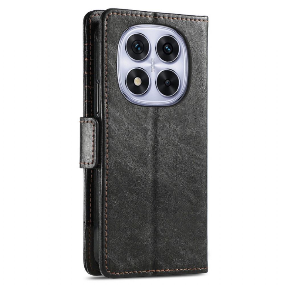 Folio-hoesje Xiaomi Redmi Note 15 Pro Plus 5g Gouden Sluiting Caseneo