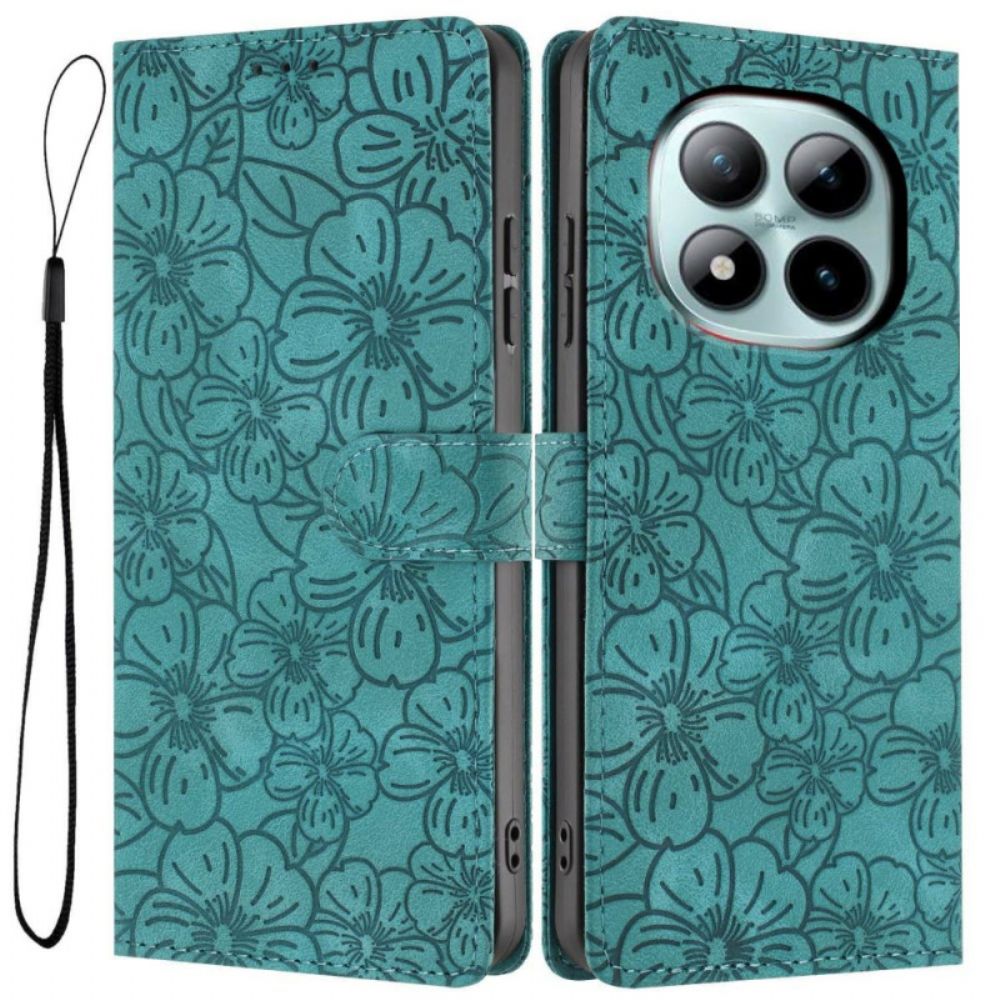 Folio-hoesje Xiaomi Redmi Note 15 Pro Plus 5g Telefoonhoesje Kersenbloesems