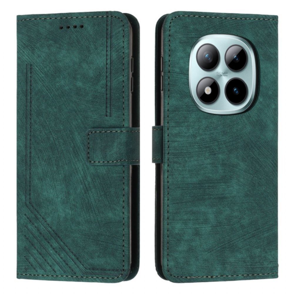 Folio-hoesje Xiaomi Redmi Note 15 Pro Plus 5g Telefoonhoesje Retro Design