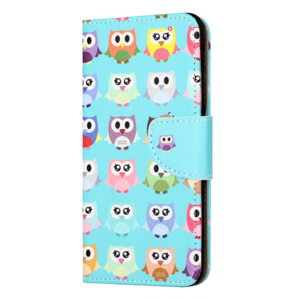 Folio-hoesje Xiaomi Redmi Note 15 Pro Plus 5g Telefoonhoesje Uilen