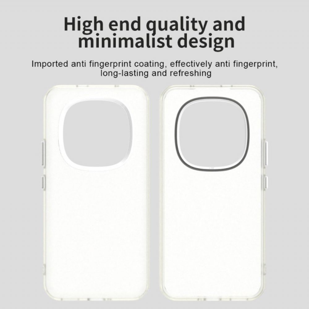 Hoesje Xiaomi Redmi Note 15 Pro Plus 5g Effen Bescherming Hoesje