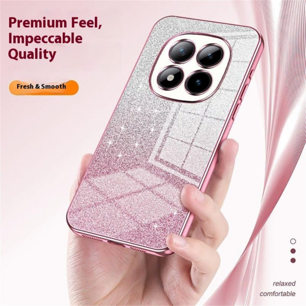 Hoesje Xiaomi Redmi Note 15 Pro Plus 5g Gradiëntglitter