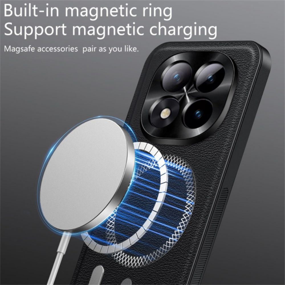 Hoesje Xiaomi Redmi Note 15 Pro Plus 5g Magnetisch Leereffect