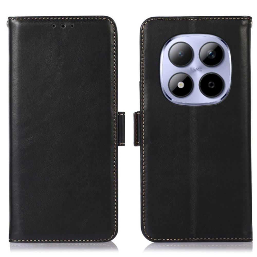 Leren Hoesje Voor Xiaomi Redmi Note 15 Pro Plus 5g Echt Leer