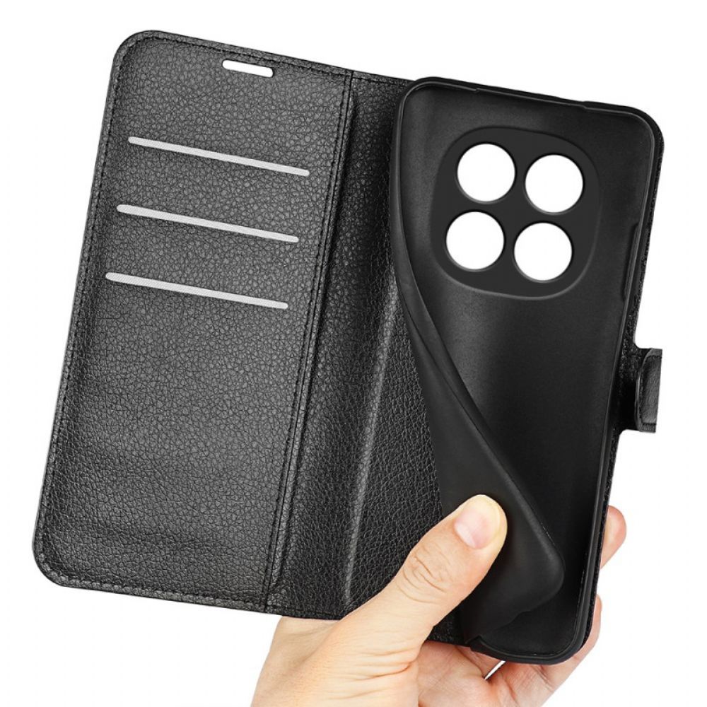 Leren Hoesje Voor Xiaomi Redmi Note 15 Pro Plus 5g Lychee Kunstleer