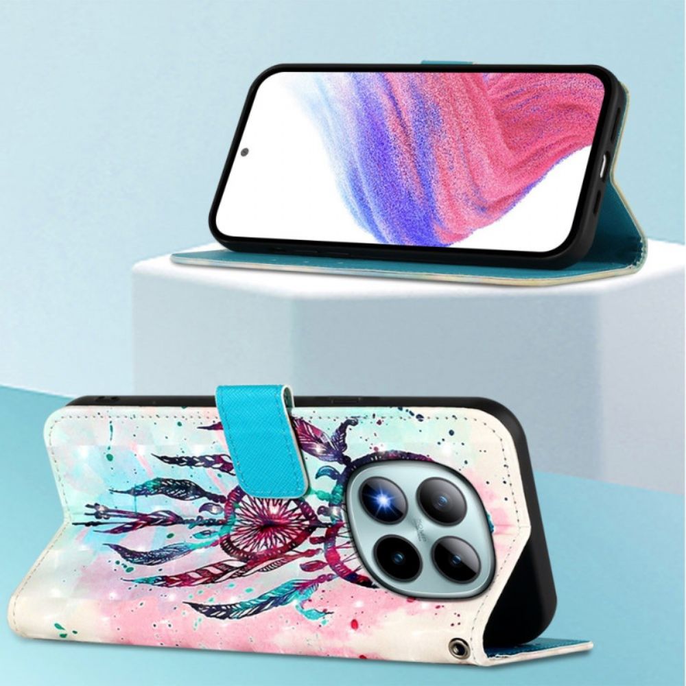 Leren Hoesje Xiaomi Redmi Note 15 Pro Plus 5g Dromenvanger