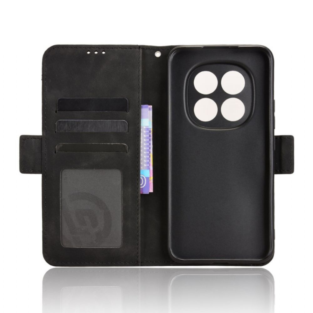 Leren Hoesje Xiaomi Redmi Note 15 Pro Plus 5g Meerdere Kaartsleuven Bescherming Hoesje