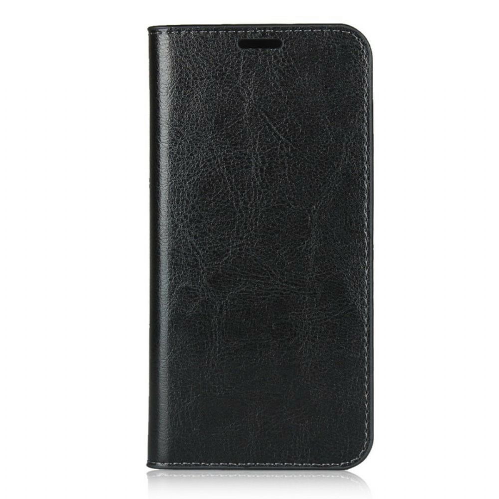 Bescherming Hoesje voor Google Pixel 4a Folio-hoesje Echt Leer