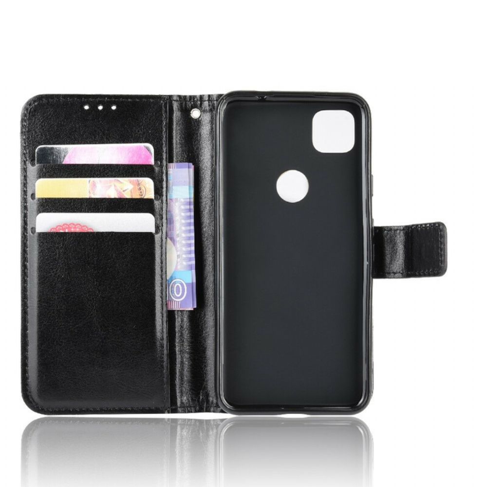 Folio-hoesje voor Google Pixel 4a Flitsachtig Kunstleer