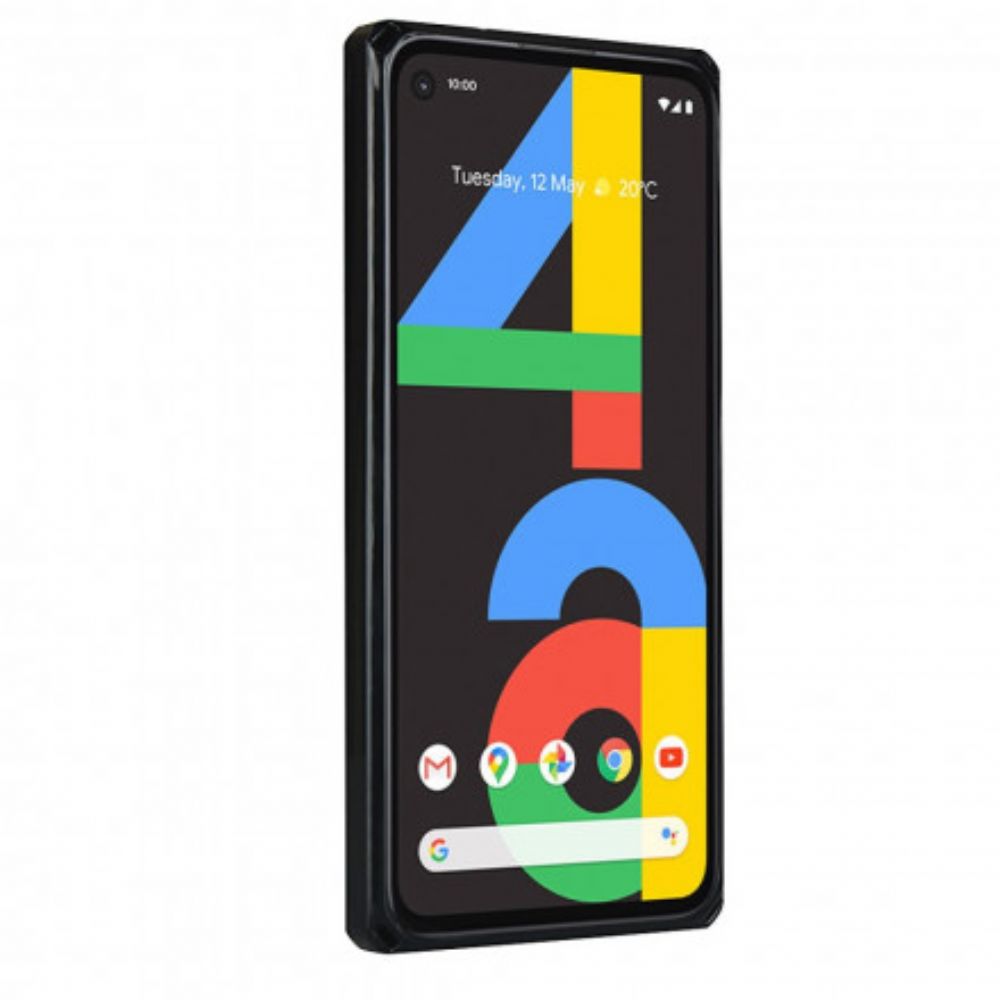 Hoesje voor Google Pixel 4a Kaarthouder En Lanyard