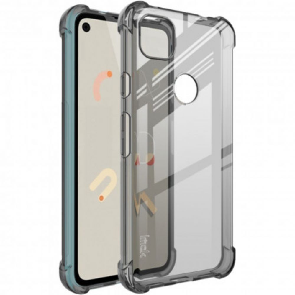 Hoesje voor Google Pixel 4a Transparant Zijdeachtig Imak