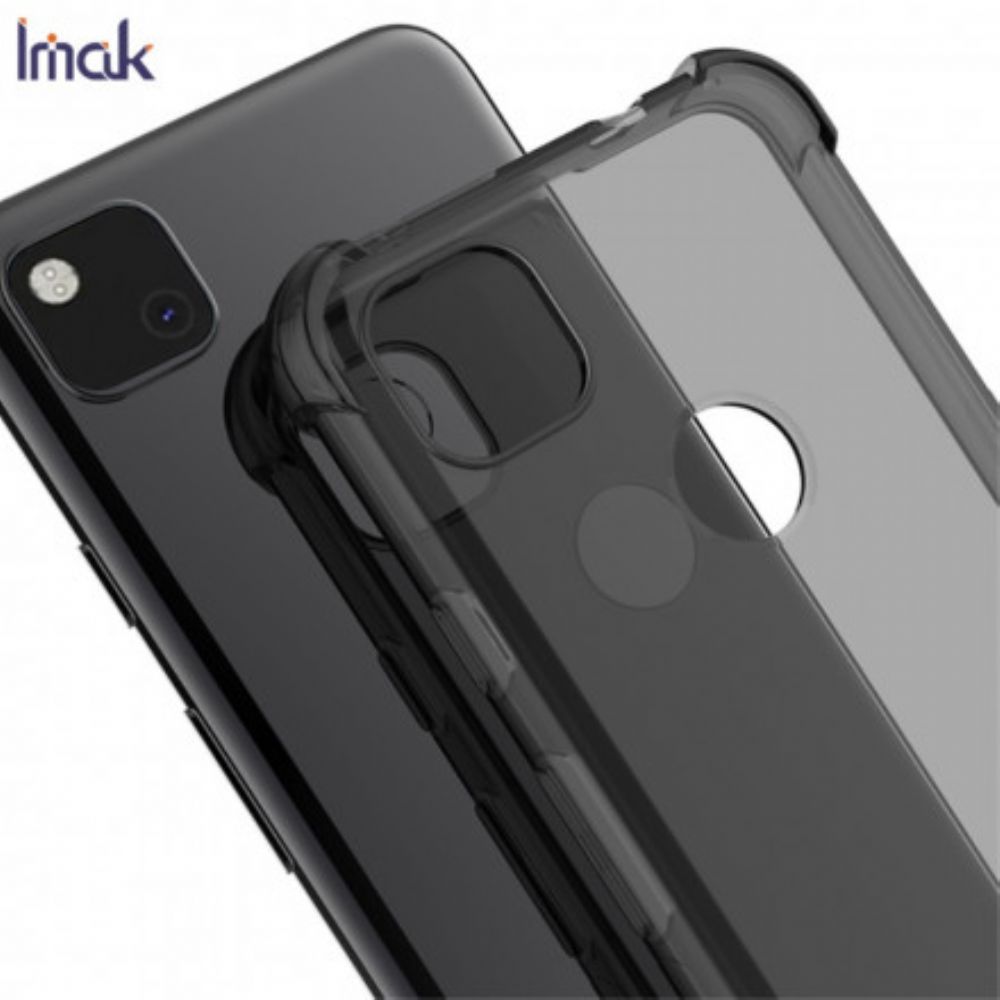 Hoesje voor Google Pixel 4a Transparant Zijdeachtig Imak