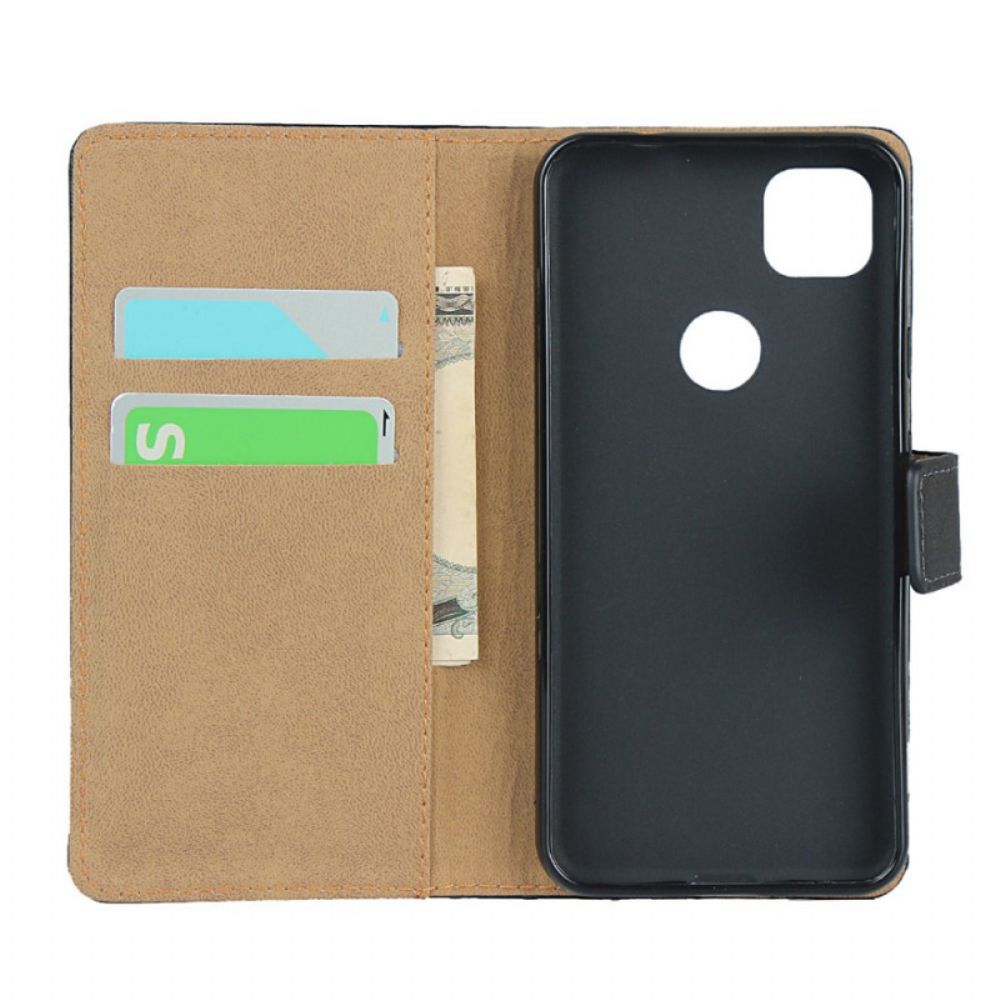 Leren Hoesje voor Google Pixel 4a Echt Leer