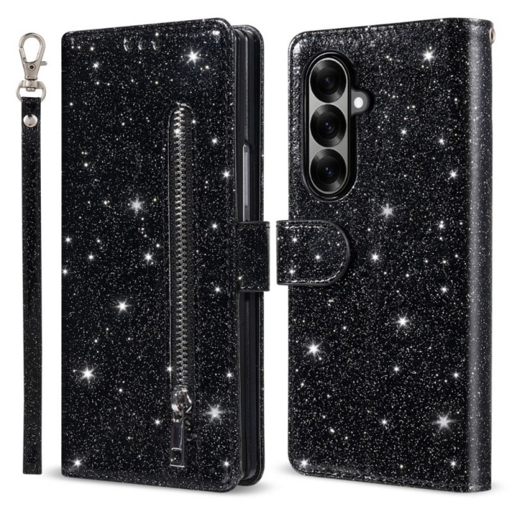 Bescherming Hoesje Samsung Galaxy Z Fold 7 Glitter