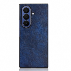 Case Hoesje Samsung Galaxy Z Fold 7 Telefoonhoesje Leerlook