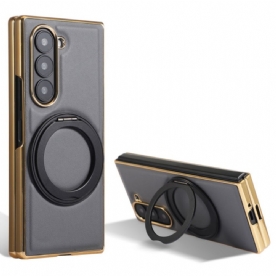 Case Hoesje Samsung Galaxy Z Fold 7 Telefoonhoesje Magnetische Standaard