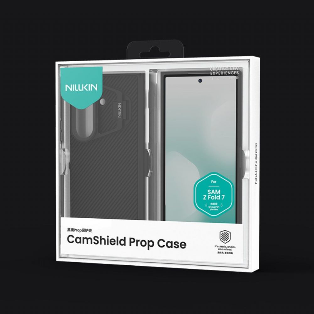Cover Hoesje Samsung Galaxy Z Fold 7 Telefoonhoesje Camshield Prop Serie Nillkin