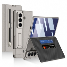 Cover Hoesje Samsung Galaxy Z Fold 7 Telefoonhoesje Gkk Screenprotector En Stylushouder