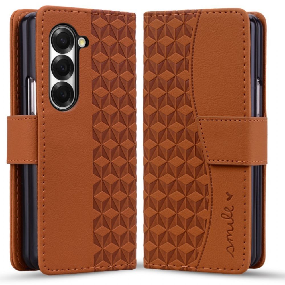 Folio-hoesje Samsung Galaxy Z Fold 7 Smile Strap